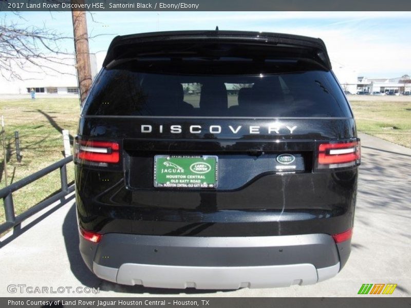 Santorini Black / Ebony/Ebony 2017 Land Rover Discovery HSE