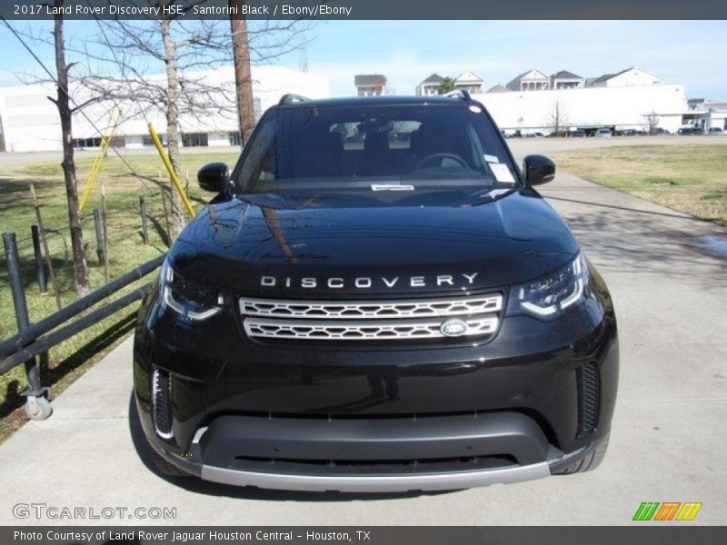 Santorini Black / Ebony/Ebony 2017 Land Rover Discovery HSE