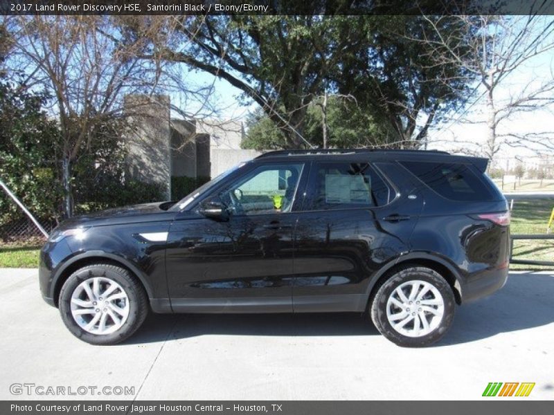 Santorini Black / Ebony/Ebony 2017 Land Rover Discovery HSE