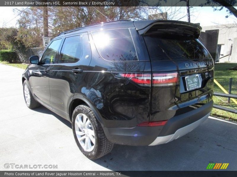 Santorini Black / Ebony/Ebony 2017 Land Rover Discovery HSE