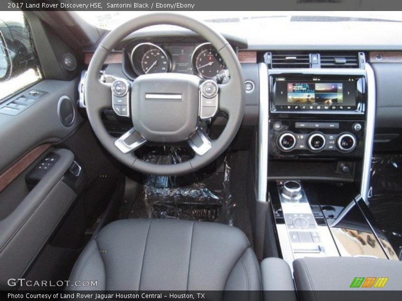 Santorini Black / Ebony/Ebony 2017 Land Rover Discovery HSE