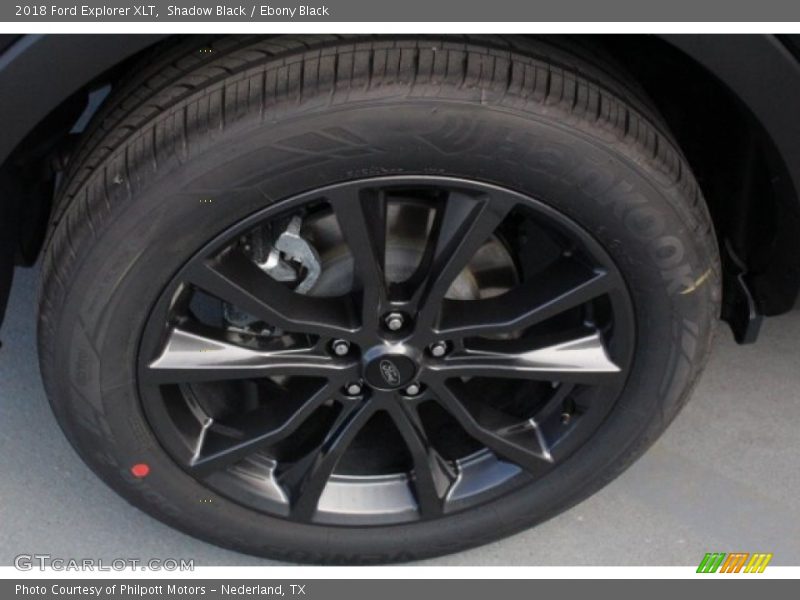 Shadow Black / Ebony Black 2018 Ford Explorer XLT