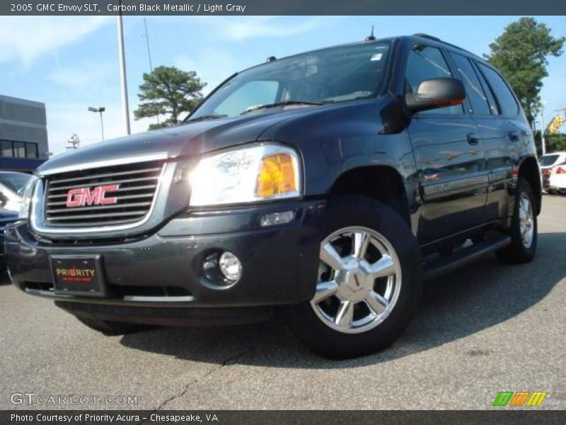 Carbon Black Metallic / Light Gray 2005 GMC Envoy SLT