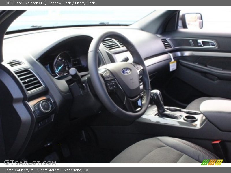 Shadow Black / Ebony Black 2018 Ford Explorer XLT