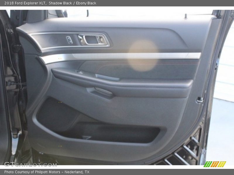 Shadow Black / Ebony Black 2018 Ford Explorer XLT