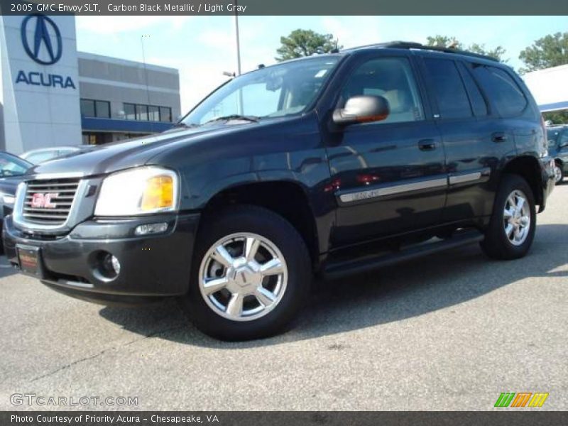 Carbon Black Metallic / Light Gray 2005 GMC Envoy SLT