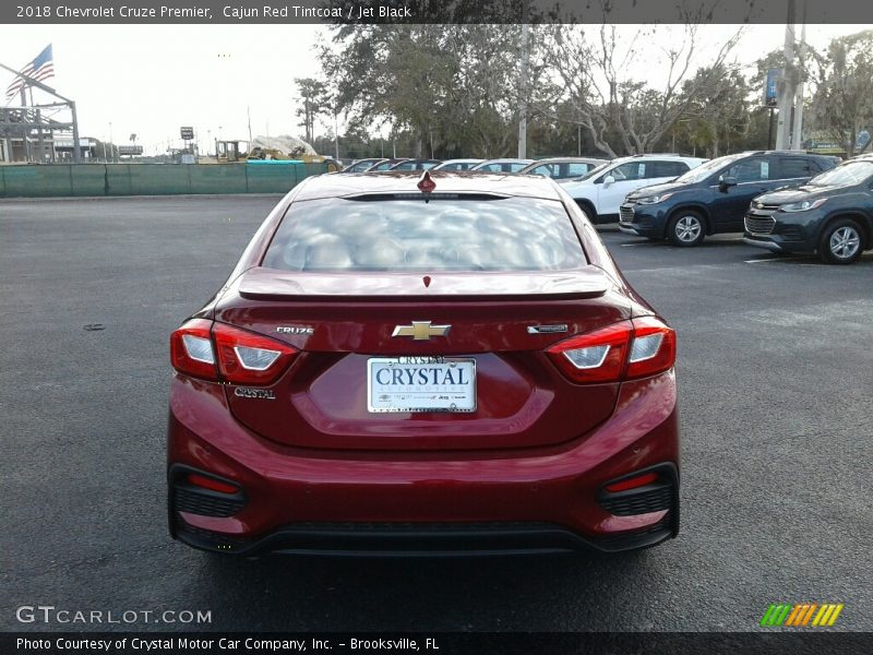 Cajun Red Tintcoat / Jet Black 2018 Chevrolet Cruze Premier