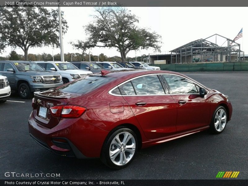 Cajun Red Tintcoat / Jet Black 2018 Chevrolet Cruze Premier