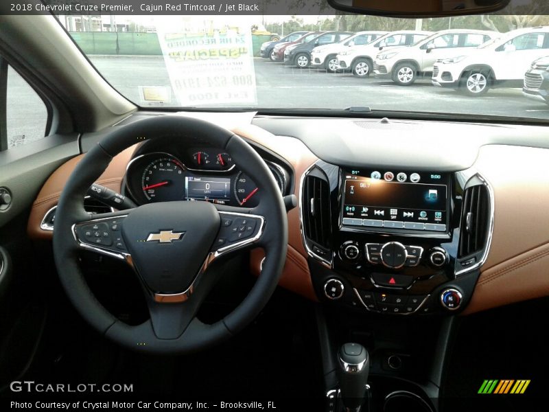 Cajun Red Tintcoat / Jet Black 2018 Chevrolet Cruze Premier
