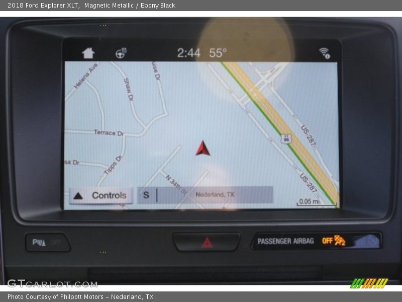 Magnetic Metallic / Ebony Black 2018 Ford Explorer XLT