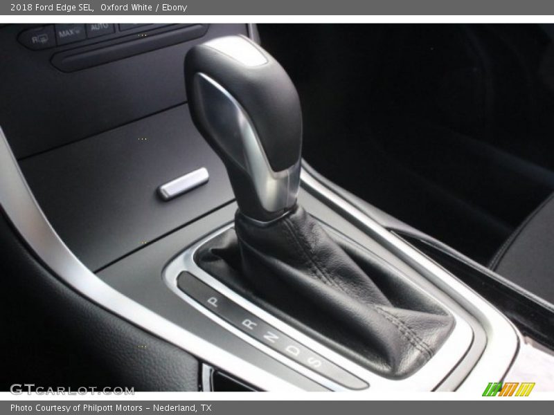 Oxford White / Ebony 2018 Ford Edge SEL