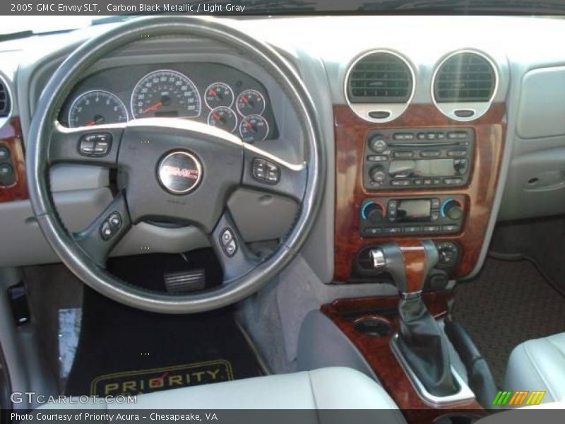Carbon Black Metallic / Light Gray 2005 GMC Envoy SLT
