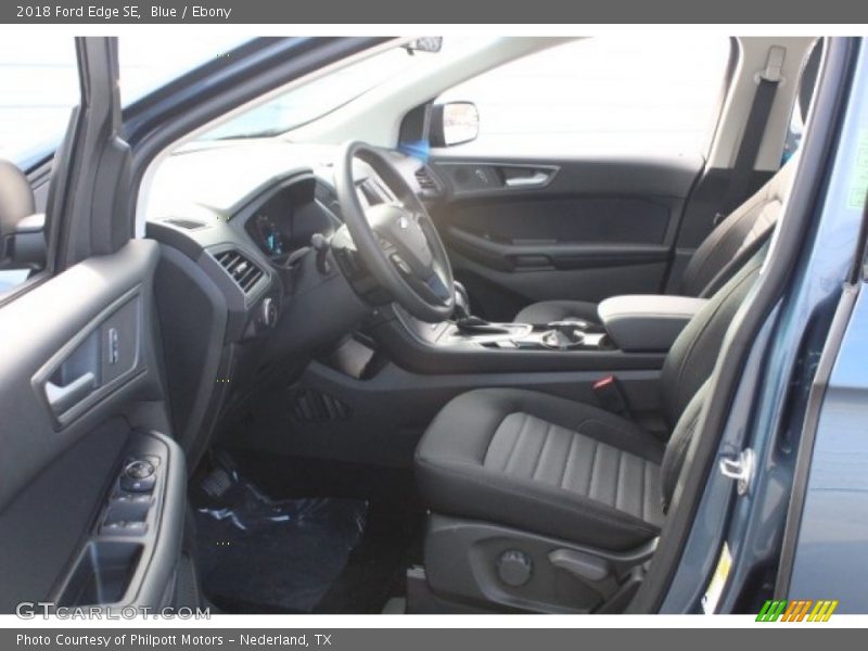 Blue / Ebony 2018 Ford Edge SE