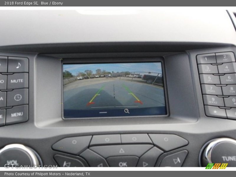 Blue / Ebony 2018 Ford Edge SE