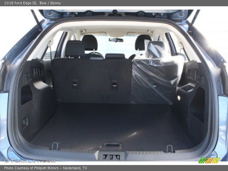 Blue / Ebony 2018 Ford Edge SE