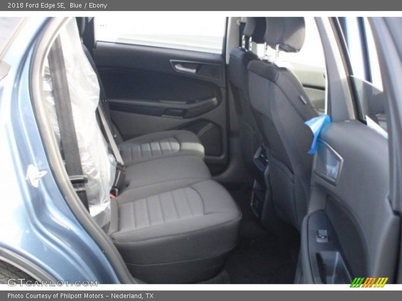 Blue / Ebony 2018 Ford Edge SE