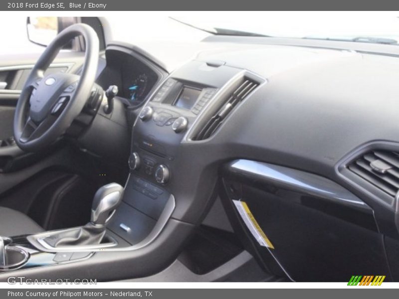 Blue / Ebony 2018 Ford Edge SE