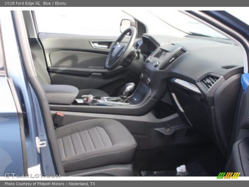 Blue / Ebony 2018 Ford Edge SE