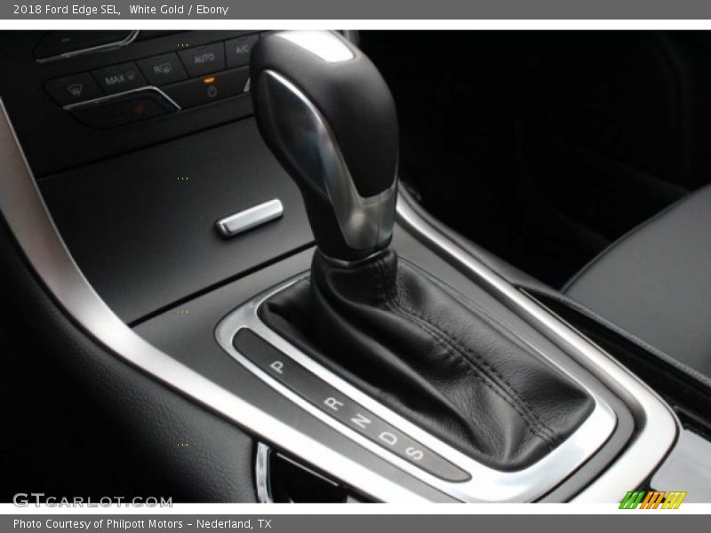 White Gold / Ebony 2018 Ford Edge SEL