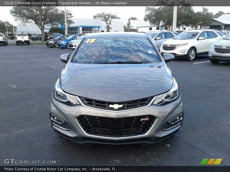 Pepperdust Metallic / Jet Black/­Kalahari 2018 Chevrolet Cruze Premier