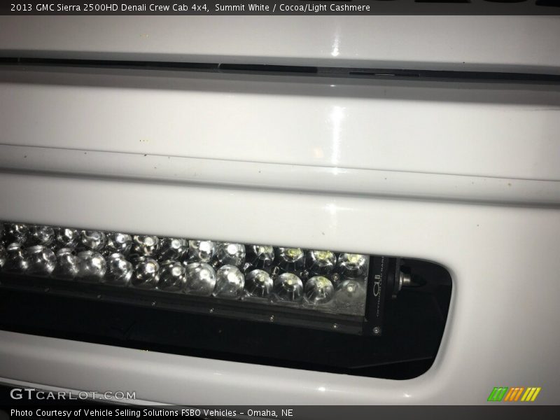 Summit White / Cocoa/Light Cashmere 2013 GMC Sierra 2500HD Denali Crew Cab 4x4