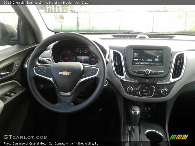 Ivy Metallic / Medium Ash Gray 2018 Chevrolet Equinox LS