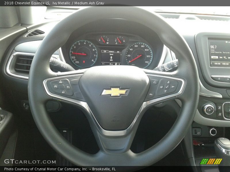 Ivy Metallic / Medium Ash Gray 2018 Chevrolet Equinox LS
