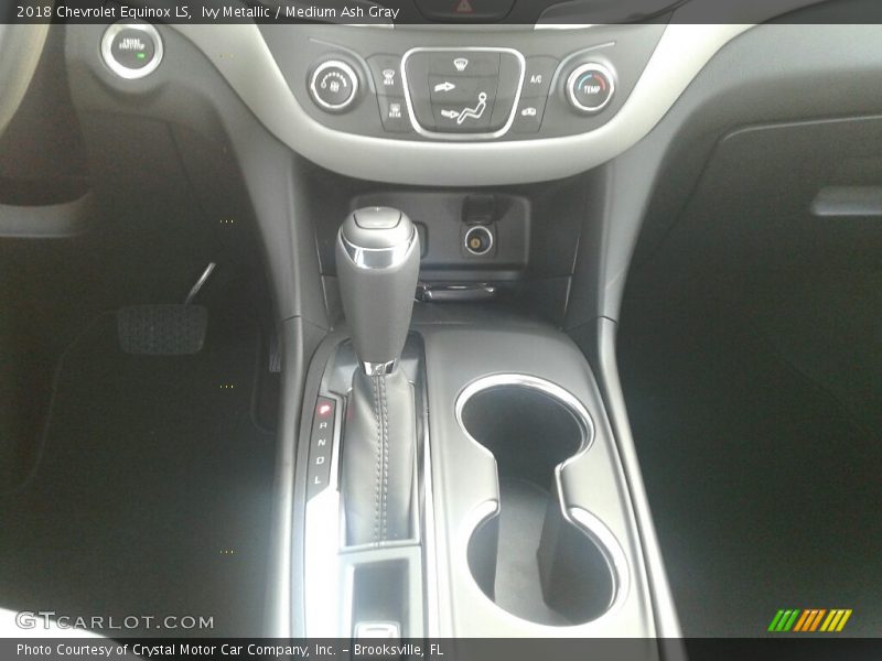 Ivy Metallic / Medium Ash Gray 2018 Chevrolet Equinox LS