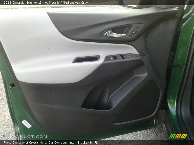 Ivy Metallic / Medium Ash Gray 2018 Chevrolet Equinox LS