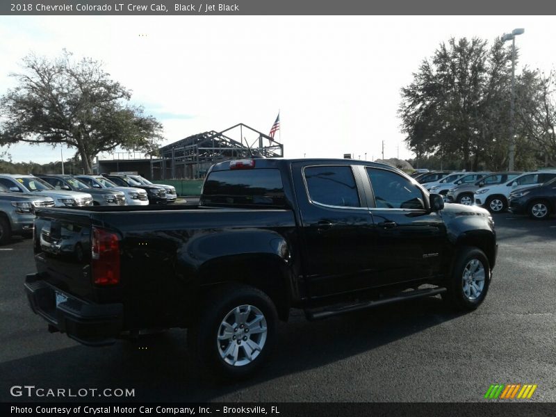 Black / Jet Black 2018 Chevrolet Colorado LT Crew Cab