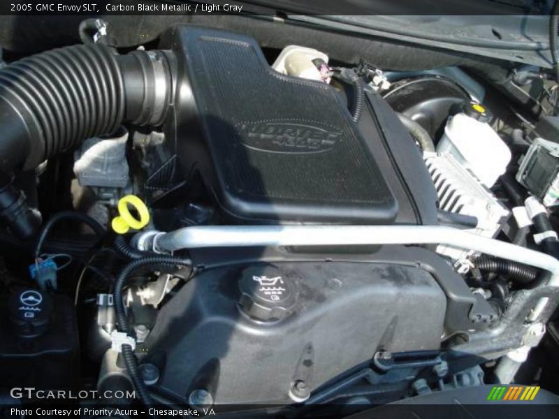 Carbon Black Metallic / Light Gray 2005 GMC Envoy SLT
