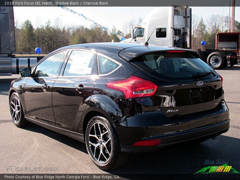 Shadow Black / Charcoal Black 2018 Ford Focus SEL Hatch