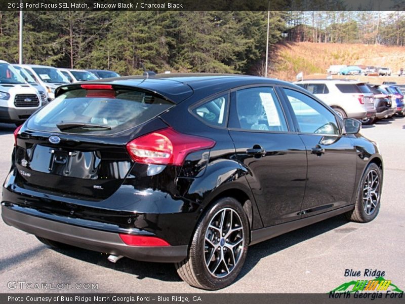 Shadow Black / Charcoal Black 2018 Ford Focus SEL Hatch