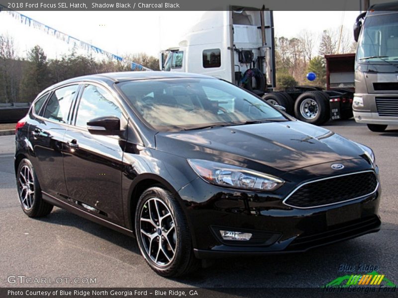 Shadow Black / Charcoal Black 2018 Ford Focus SEL Hatch