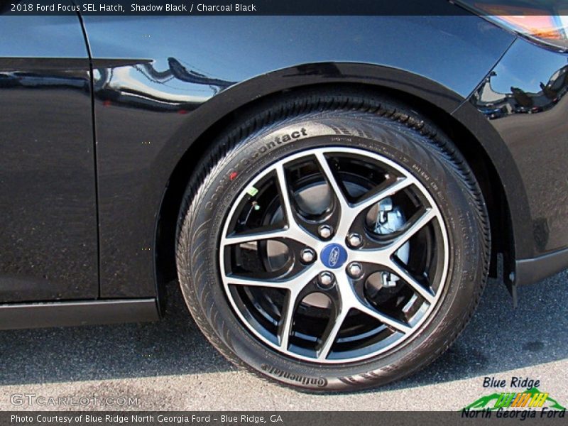 Shadow Black / Charcoal Black 2018 Ford Focus SEL Hatch