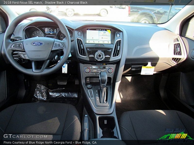 Shadow Black / Charcoal Black 2018 Ford Focus SEL Hatch
