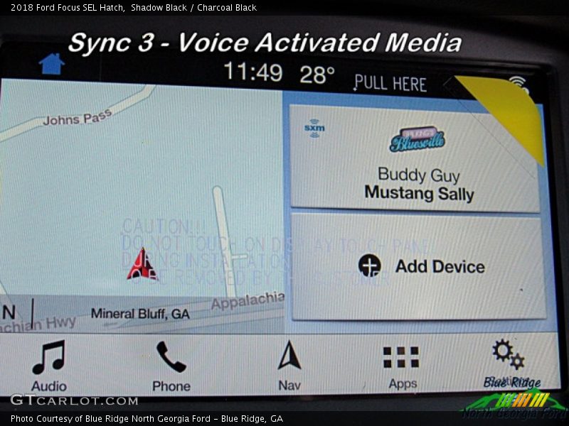 Shadow Black / Charcoal Black 2018 Ford Focus SEL Hatch