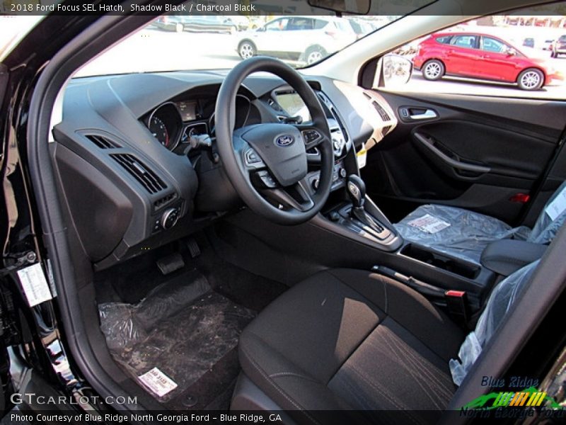 Shadow Black / Charcoal Black 2018 Ford Focus SEL Hatch