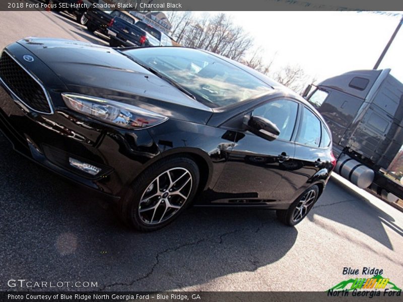 Shadow Black / Charcoal Black 2018 Ford Focus SEL Hatch