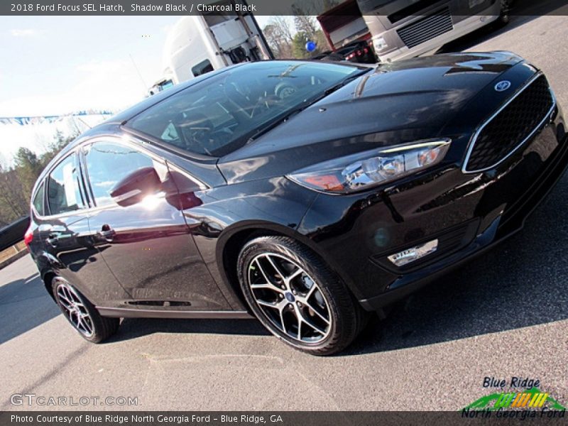 Shadow Black / Charcoal Black 2018 Ford Focus SEL Hatch
