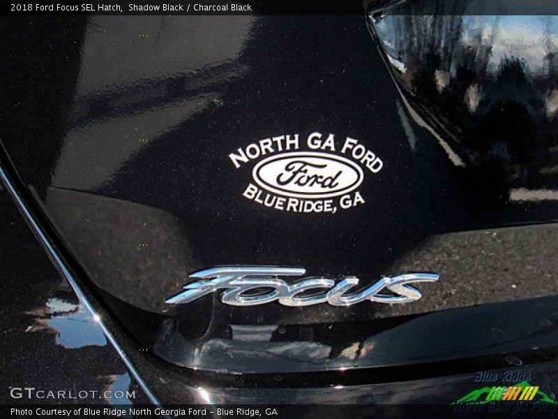 Shadow Black / Charcoal Black 2018 Ford Focus SEL Hatch
