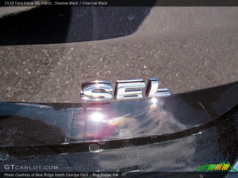 Shadow Black / Charcoal Black 2018 Ford Focus SEL Hatch