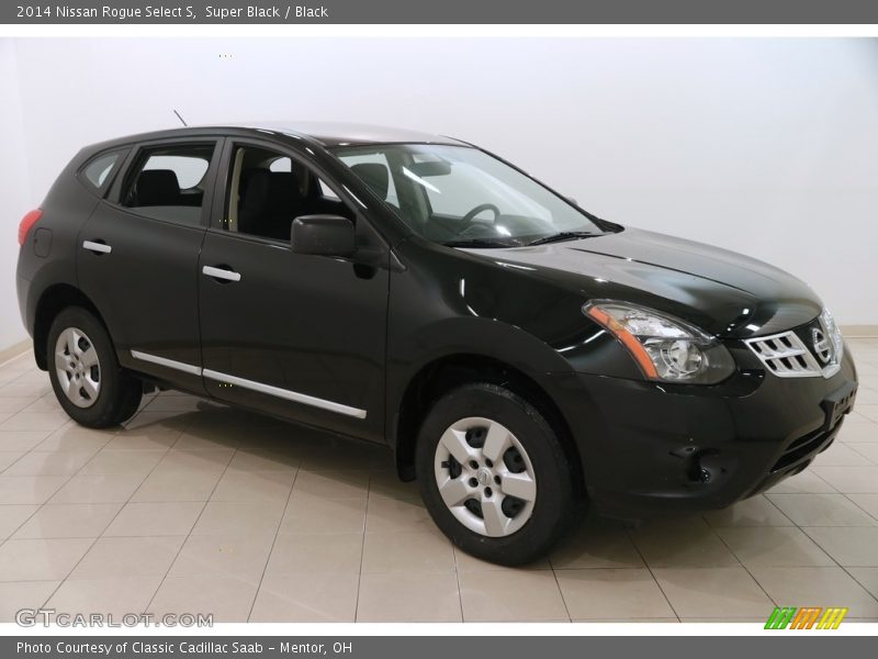 Super Black / Black 2014 Nissan Rogue Select S