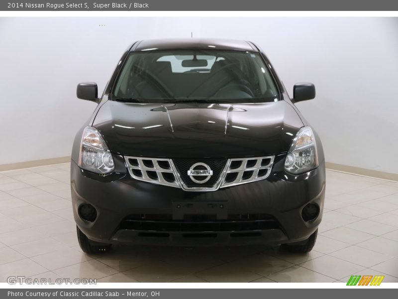 Super Black / Black 2014 Nissan Rogue Select S