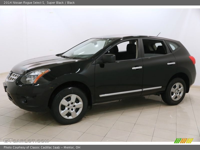 Super Black / Black 2014 Nissan Rogue Select S