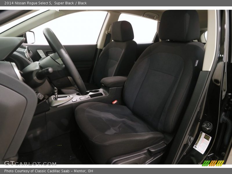 Super Black / Black 2014 Nissan Rogue Select S