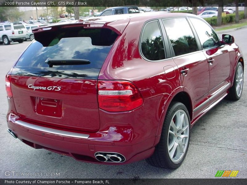 GTS Red / Black 2008 Porsche Cayenne GTS