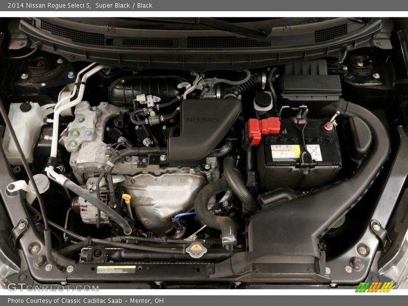 Super Black / Black 2014 Nissan Rogue Select S