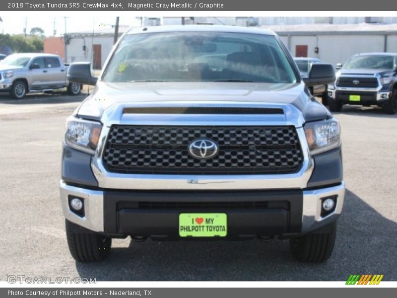 Magnetic Gray Metallic / Graphite 2018 Toyota Tundra SR5 CrewMax 4x4
