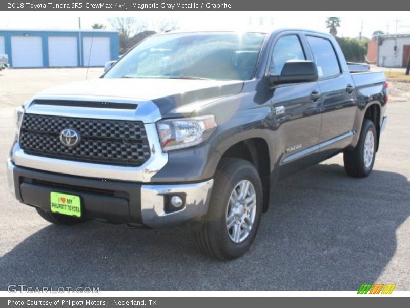Magnetic Gray Metallic / Graphite 2018 Toyota Tundra SR5 CrewMax 4x4